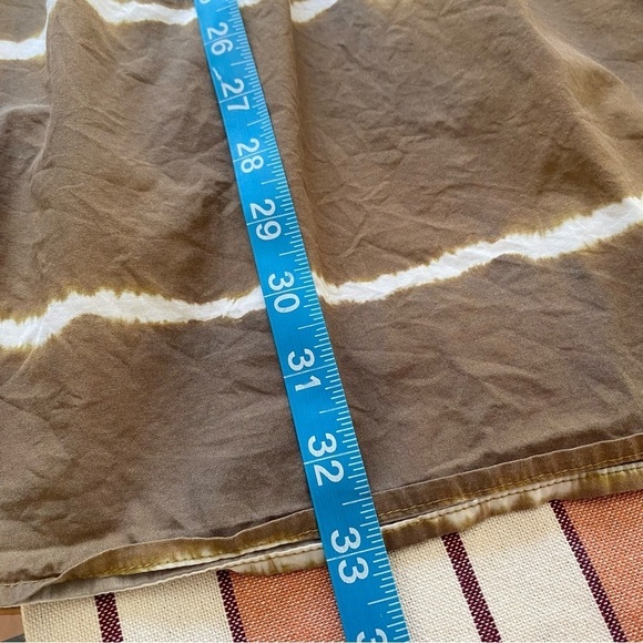 Anthropologie Corey Lynn Calter Brown Tie Dye Brigid Tunic Dress S - Picture 15 of 16